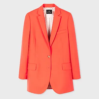 Women's Tangerine Orange Blazer