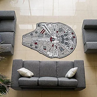 Star Wars Decorative Throw Pillow | Millennium Falcon Pattern | 20 x 20 Inches