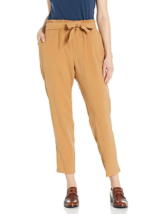 BCBGeneration Womens Front-tie Shirred Pant Casual Pants