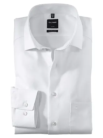 Camicia slim fit nera olymp level five in cotone stretch