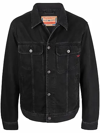 DIESEL: jacket for man - Black  Diesel jacket A062150DGAN online