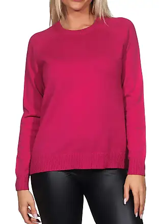 Damen-Rundhals Pullover in Pink von Only | Stylight