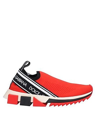 dolce and gabbana trainers red