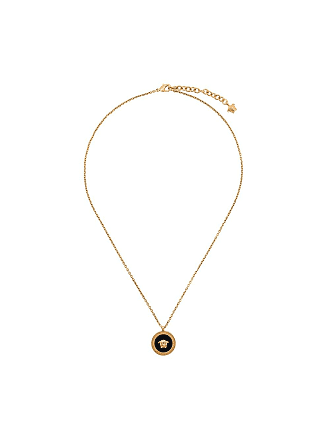 Versace Medusa dog-tag Chain Necklace - Farfetch