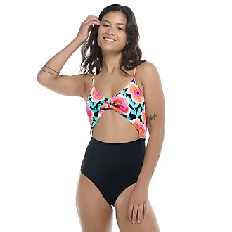 EIDON Pace High Waisted Boy Short Bikini Bottoms