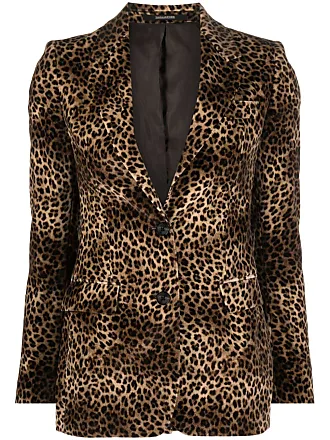 Tagliatore double-breasted velvet blazer - Brown