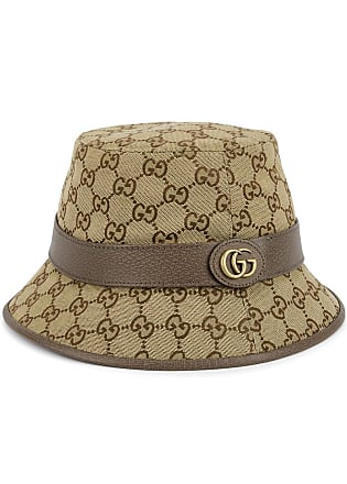 Gucci: Beige & Pink Jumbo GG Bucket Hat