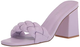 Madden Girl Womens Gracy Heeled Sandal, Dark Lavendar, 8.5