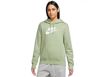 Moletom Nike W Nsw Club Flc Gx S - feminino - cinza+branco, Nike