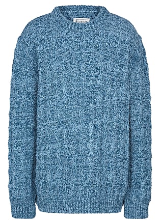 Herren Bekleidung Pullover und Strickware Rollkragenpullover Maison Margiela Rollkragenpullover aus Wolle in Blau für Herren 