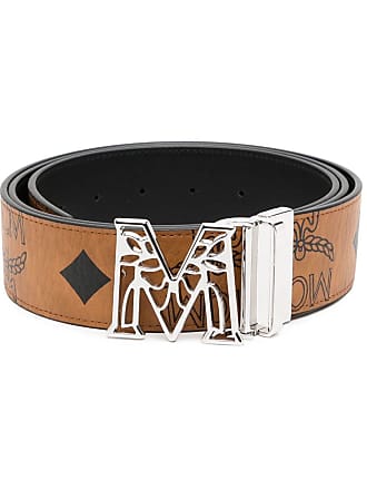 Mcm Belt with Logo Men's Brown | Vitkac