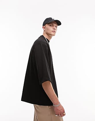 TOPMAN Topman oversized baseball jersey with logo, Lilac Men's