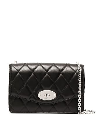Mulberry Darley Small Shoulder Bag in Black Heavy Grain Leather - SOLD