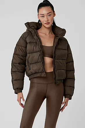 DKNY Women's Plus Size Hooded Packable Bibbed Puffer Coat RRP £210