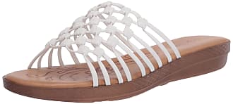 Easy Street womens Sandal,White,6.5 N US