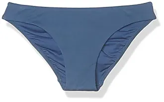 Traditional Rise Full Coverage Bikini Bottom - Aqua Blue – Eidon