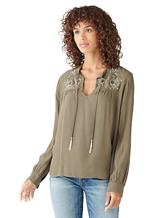 Lucky Brand Long Sleeve Blouses − Sale: up to −34% | Stylight