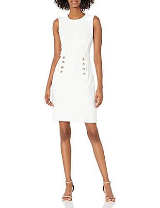 Tommy Hilfiger Womens Sailor Dress, Ivory, 6