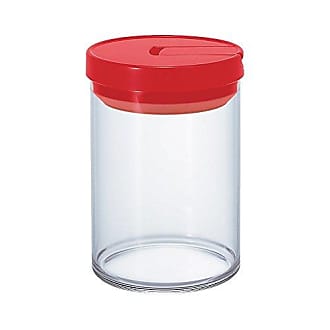 Anchor Hocking TrueSeal Glass Food Storage Container with Airtight Lid,  Cherry, 7 Cup,Red