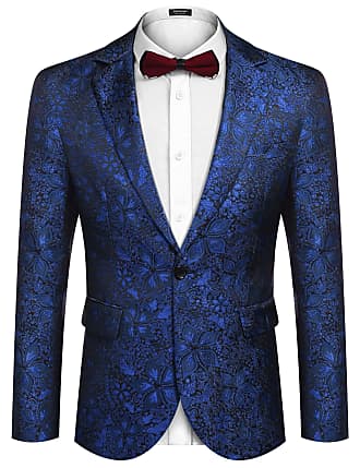 COOFANDY Mens Slim Fit Premium Stylish Suit Coat Jacket Modern Business Blazers 