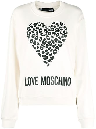 Moschino graphic-print Knit Top - Neutrals