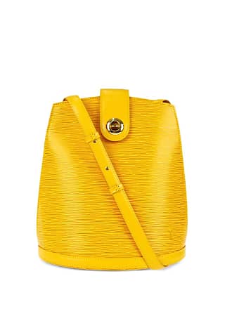 Louis Vuitton Twist Yellow Leather Clutch Bag (Pre-Owned)