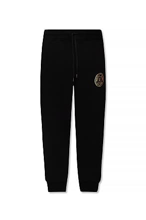 Versace Jeans Couture Sweatpants With Logo Mens Black