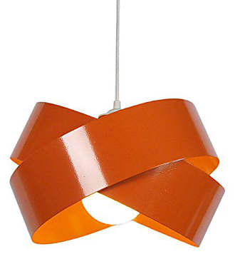 cm Orange Nickel Klassisch Hängelampe Pendelleuchte 1x60W/E27 45x145