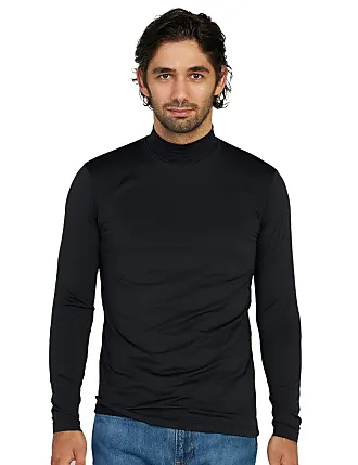 LAPASA Completo Tuta Termica Uomo Cotone e Microfibra di Spandex Coordinati  Abbigliamento Intimo Termico Set Maglia a Maniche Lunghe e Pantaloni