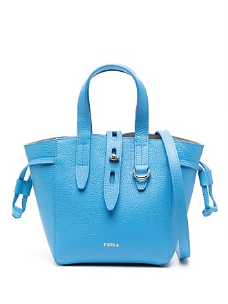 Womens Furla Large Opportunity Tote Bag - Blue