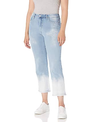 Gloria Vanderbilt Womens Mid Rise Straight Jeans, Brooks Indigo Cloud, 8 Petite