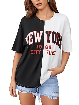 SOLY HUX Women's Plus Size V Neck Short Sleeve Tee Split Hem Waffle Knit  Oversized Casual Loose Summer Basic T Shirt Tops : : Clothing,  Shoes