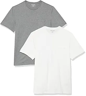 Essentials T-Shirt de Maternité Encolure Dégagée Plissé Sur Les  Côtés à Manches Courtes Femme, Lot de 2