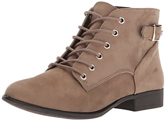 LADIES WOMENS L8590 BARRICCI TAN LACE UP CANVAS BLOCK HEEL ANKLE BOOTS £5.99 