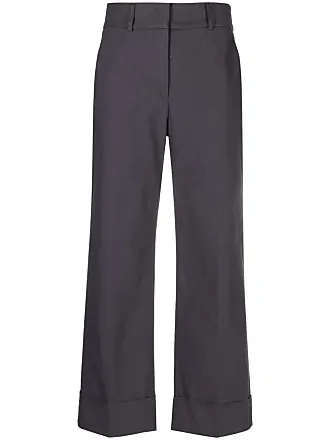 Peserico herringbone-pattern Tailored Trousers - Farfetch