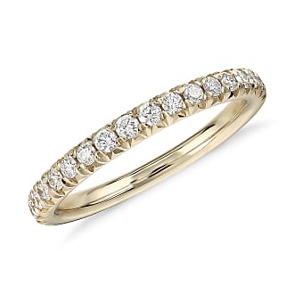 Blue Nile French Pave Diamond Ring in 14k Yellow Gold (1/4 ct. tw.)