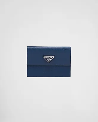 Prada blue card outlet holder