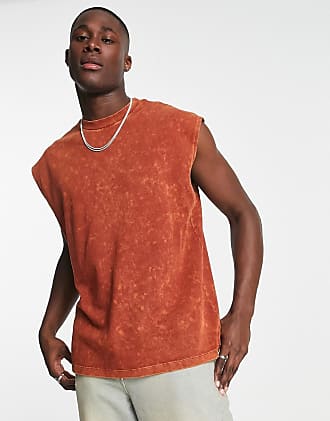 Sleeveless Shirts for Men in Brown − Now: Shop up to −56% | Stylight