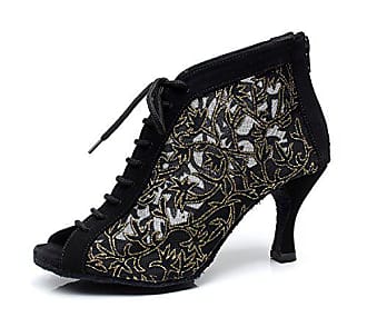 MINITOO QJ6221 Chaussures de danse latine en satin pour femme