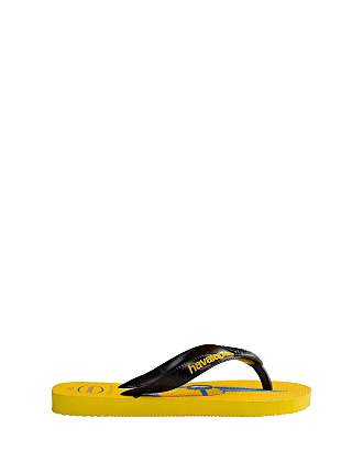 Havaianas Chaussons de bain noir-jaune primev\u00e8re style d\u00e9contract\u00e9 Chaussures Mules 