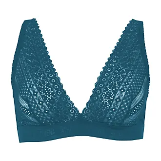 Soutien-gorge triangle sans armatures à coques amovibles femme