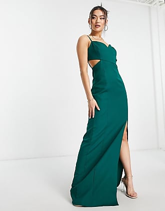 Donna Maxi Dress with Chain Verde Taglia: S Miinto Donna Abbigliamento Vestiti Vestiti lunghi 