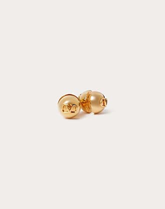 Valentino Garavani Vlogo Signature Crystal Earrings - Gold