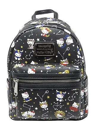 Loungefly Hello Kitty Patches Denim Backpack