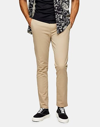 topman organic cotton blend skinny chinos