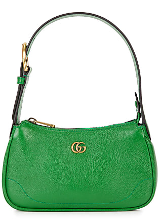 Gucci Green Leather Small Interlocking G Shoulder Bag Gucci