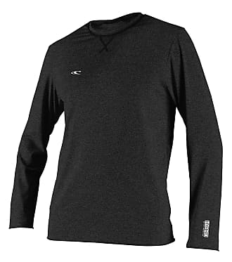 O'Neill Men's Basic Skins 50+ Long Sleeve Sun Shirt, Black