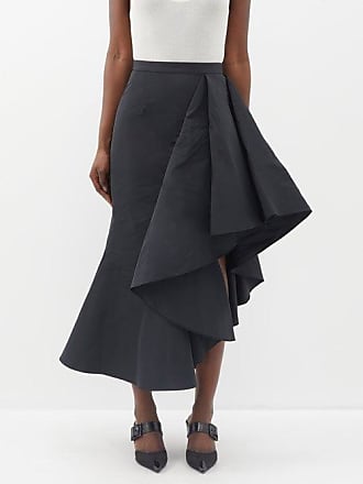 Grain de poudre midi skirt black - Women