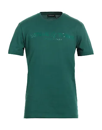 Ribbed Sea Coast T-Shirt in Black, Size: Medium