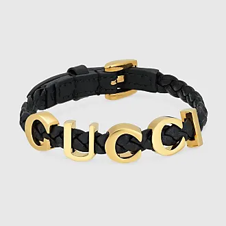 Gucci bracelet mens deals gold